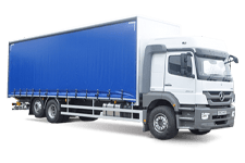 Car Hire Whitley Bay - 26 Tonne Curtain Side Truck - Truck hire Whitley bay