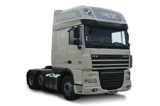 Car Hire Whitley Bay - 44 Tonne Sleeper Truck - Truck hire Whitley bay