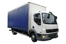 Car Hire Whitley Bay - 7.5 Tonne Curtain Side Truck - Truck hire Whitley bay