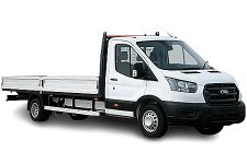 Car Hire Whitley Bay - Ford Transit Dropside Van - Van hire Whitley bay